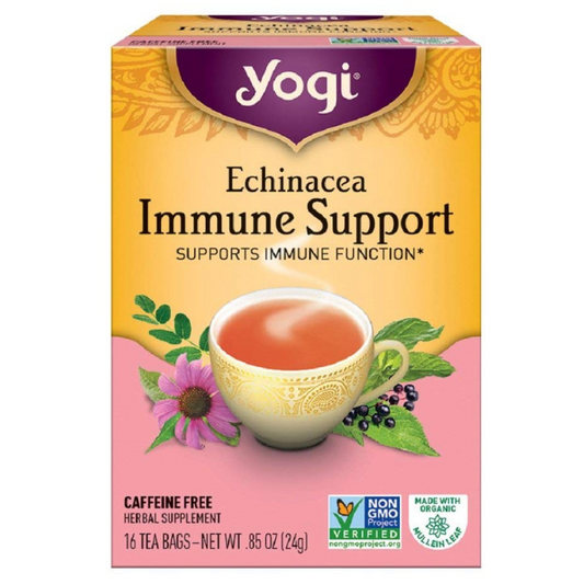 Yogi Echinacea Immune Support Organic Tea, 16 Tea Bags