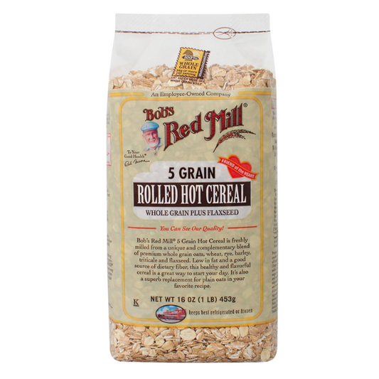 Bob's Red Mill 5 Grain Rolled Hot Cereal, 16-ounce