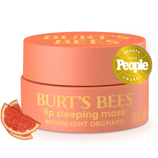 Burt’s Bees Moonlight Orchard Lip Sleeping Mask, With Hyaluronic Acid and Squalane Moisturizer | 0.45 oz.