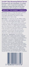 CeraVe Anti Aging Retinol Serum For Face, Encapsulated Retinol With Hyaluronic Acid, Niacinamide & Ceramides | 1 Oz