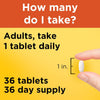 Nature Made SAM-e Complete 400 mg, Dietary Supplement for Mood Support, 36 Tablets