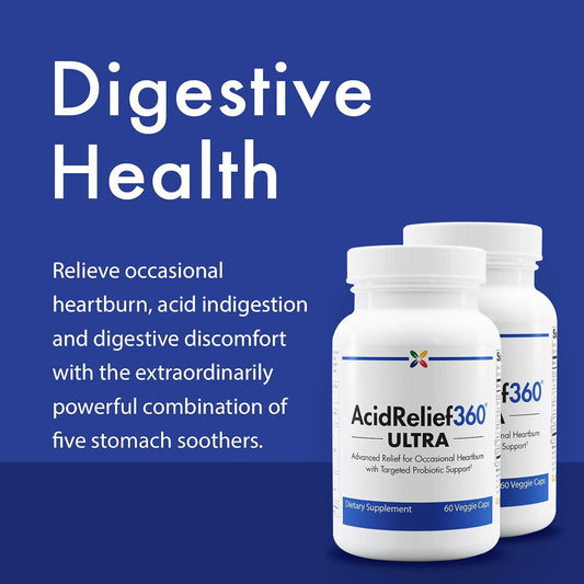 Stop Aging Now AcidRelief 360 Ultra (1-Pack) - 60 capsules
