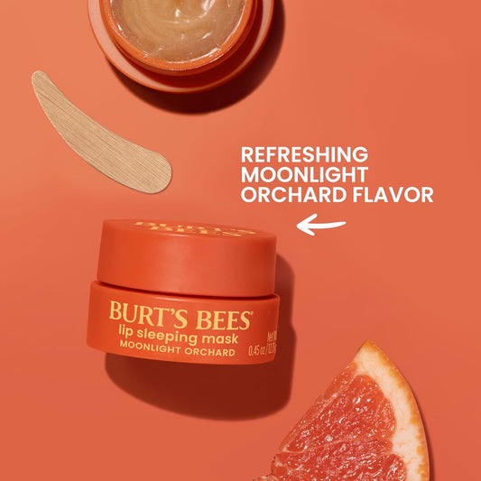 Burt’s Bees Moonlight Orchard Lip Sleeping Mask, With Hyaluronic Acid and Squalane Moisturizer |  0.45 oz.