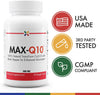 Stop Aging Now MAX-Q10 CoEnzyme Formulated with Kaneka Q10 and Enhanced BioPerine Black Pepper - 30 capsules