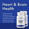 Stop Aging Now CUR-Q10 Ultra Curcumin CoQ10 Complex Veggie Capsules