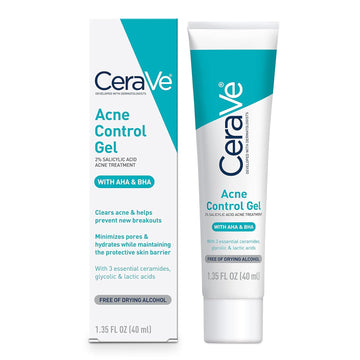 CeraVe Acne Control Gel 2% Salicylic Acid 1.35 Fl Oz