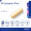 Pure Encapsulations B-Complex Plus - B Vitamins Supplement - 60 capsules