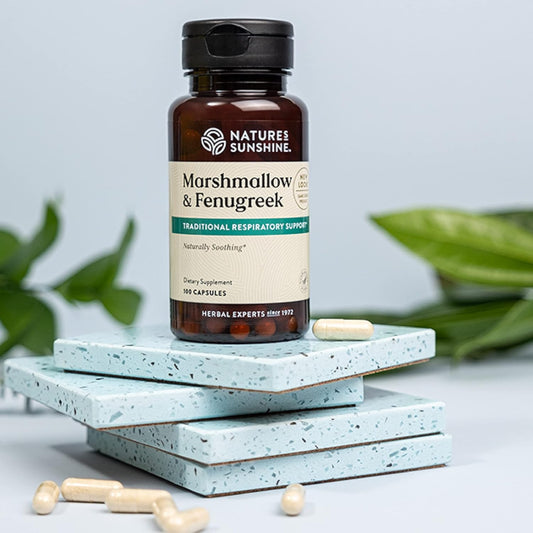 Nature's Sunshine Marshmallow and Fenugreek - 100 Capsules