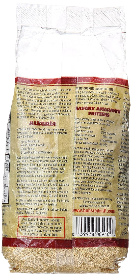Bob's Red Mill Organic Amaranth Grain, 24 oz