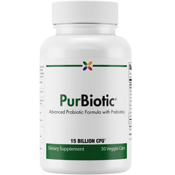 Stop Aging Now - PurBiotic® 15 BILLION CFU (PROWPT) - Advanced Probiotic Formula with Prebiotics - 30 capsules