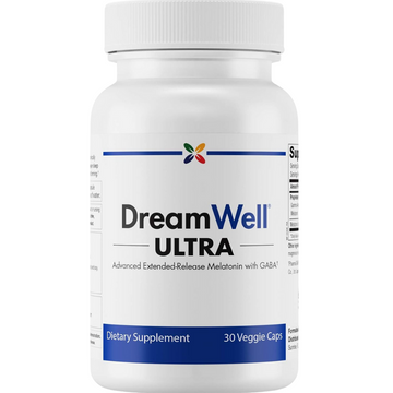 Stop Aging Now - DreamWell Ultra - Advanced Melatonin with GABA - 30 capsules