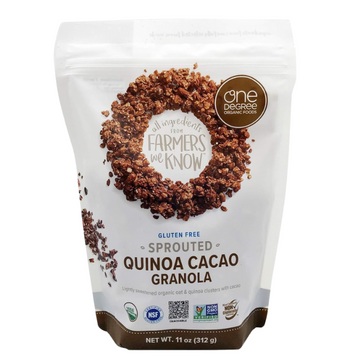 One Degree Granola Quinoa Cacao, 11 oz