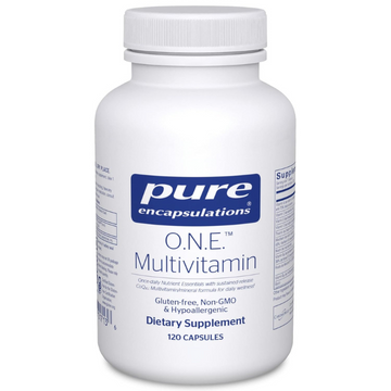 Pure Encapsulations O.N.E. Multivitamin - Once Daily Multivitamin with Antioxidant Complex Metafolin -  120 Capsules