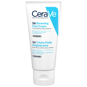 CeraVe renewing foot cream for dry rough skin with salicylic Acid