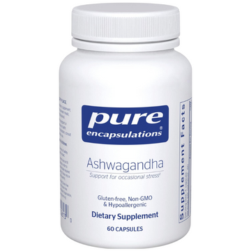 Pure Encapsulations Ashwagandha - 500 mg Ashwagandha Extract - 60 Capsules