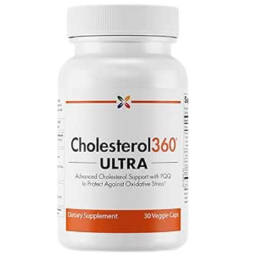 Stop Aging Now - Cholesterol360 Ultra - Heart Health, Blood Vessel and Cholesterol Supplements -  30 capsules